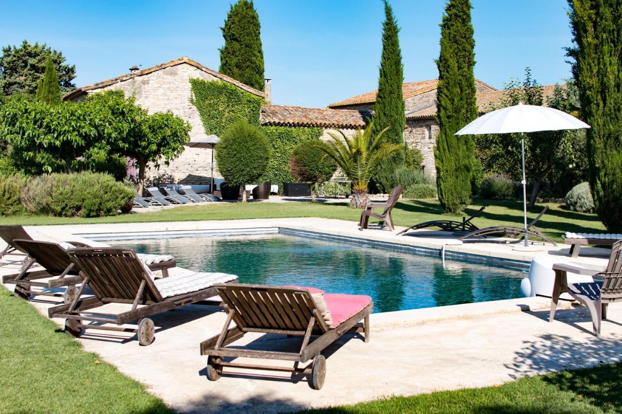 Mas De La Rivoire B&B Villevieille Экстерьер фото